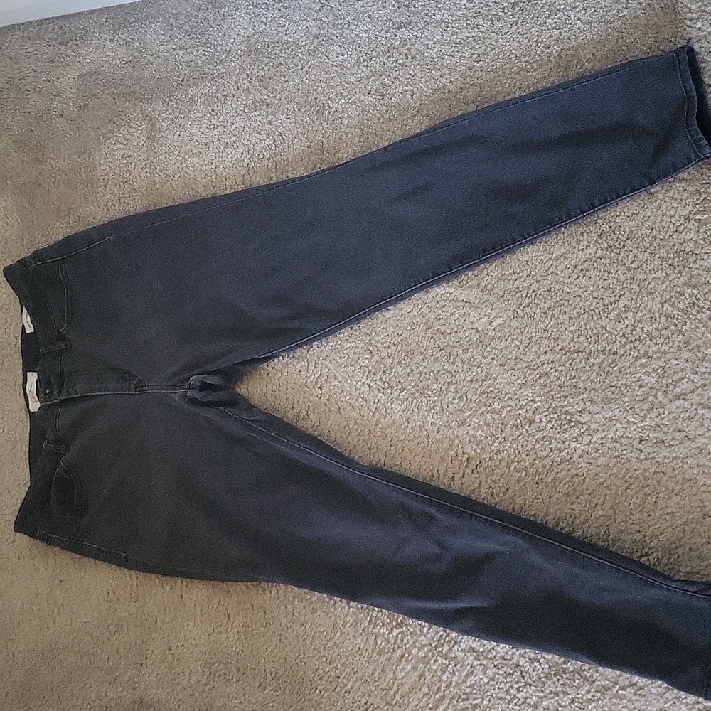Jessica Simpson Black Curvy High Rise Skinny Jeans